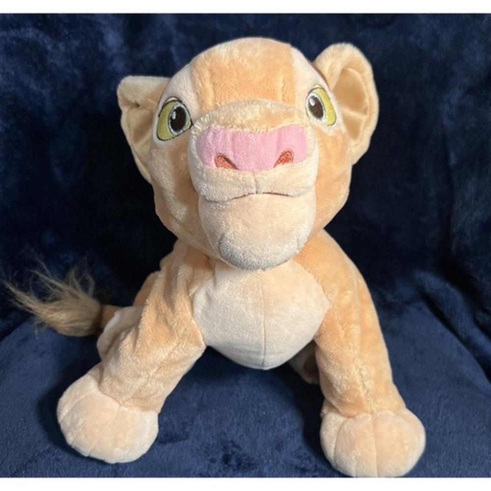 Walt Disney Parks Original Lion King Cub Nala‎ Plush Stuffed Animal